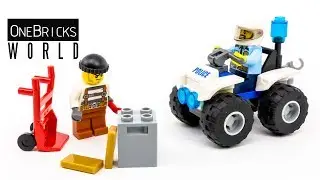 LEGO CITY 60135 ATV Arrest - Lego Speed Build Videos