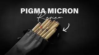 𝗥𝗲𝘃𝗶𝗲𝘄: Mis Estilógrafos Preferidos! ( Pigma Micron Sakura 0.05-0.8,BR&PN