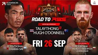 [LIVE] Road to RWS - Pathway to the world&rsquo;s greatest Muay Thai event 🥊 | 26 Sep | 19:00 &ndash; 21:00