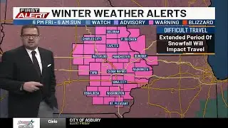 First Alert Forecast: Friday Morning, November 28th