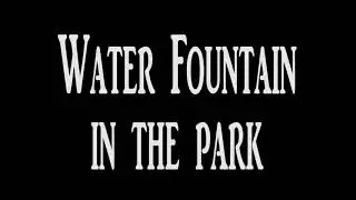 Sound effect: water fountain in the park