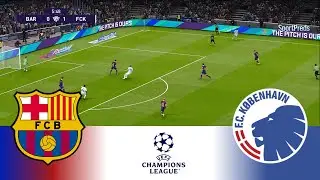 Barcelona vs Copenhagen - Uefa Champions League 2025/26 Full Match | Pes 21 Gameplay