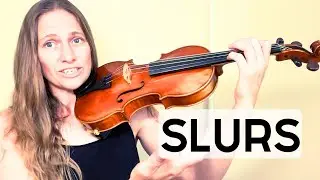 4 Simple Steps to Better Slurs #violinlesson #violinbow