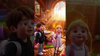 This Chocolate House Is NOT Real 🍫😱 | Kids Fantasy Short #shorts  #funny #tieltales #youtubeshorts