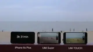 UMi Super vs iPhone 6s vs UMi TOUCH  Battery Test Review