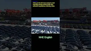 Breaking  #news #headlines #NHE  China, EU reach deal on electric vehicle tariffs after lengthy nego