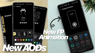 Get New AOD & Fingerprint Animation Styles On OnePlus &bull; Android 11/13+