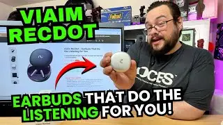 These AI Earbuds Take Meeting Notes FOR You! | VIAIM RecDot Review