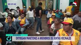 PANETONES POR NAVIDAD Y POR SU ANIVERSARIO JUNTAS VECINALES
