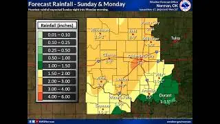 Severe Weather and Flooding Update - November 17, 2024 at 8:30 PM