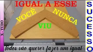Como Fazer Gabarito Para Corte 45 Graus
