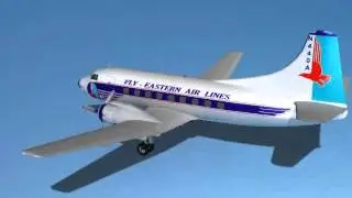 Dreamscape Martin 202 Eastern Airlines 2 3D model from CGTrader.com