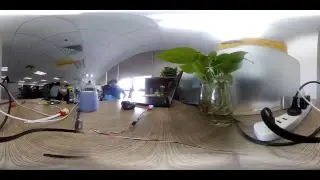 I am on a 360 Live via  Detu Twin