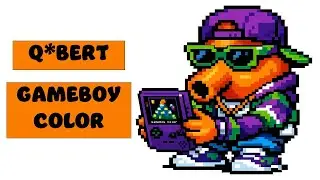 Q*Bert on GameBoy Color | Classic Arcade on a Retro Handheld Console!