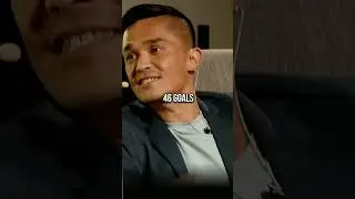 sunil chhetri telling about haland and ronaldo 🤔 credit:- @CRED_club