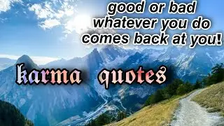 karma Quotes | Motivational video|Must watch💯