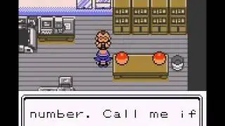 Pokemon Crystal Gameplay Part 1 - Getting our First Pokemon, Let the Adventure Begin