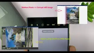 Corrupt Motion Photo from Galaxy Samsung, JPEG restart markers