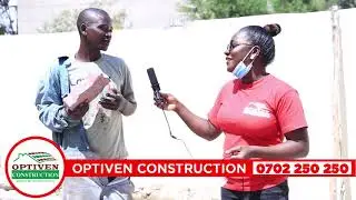 Optiven Construction offers quality paving solutions, a tale from fundi