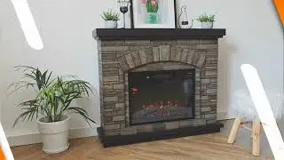 Semineu electric 3D ElectricSun AMBAR Stone