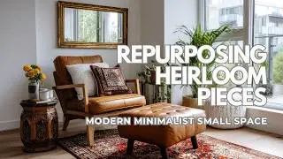 2026 Repurposing Heirloom Pieces for Modern, Minimalist Small Space Elegance