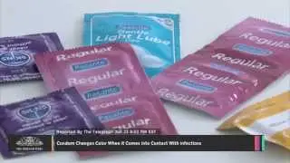 Condom Changes Color When It Comes Into Contact With Infections