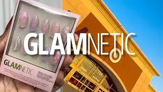 💅🏾 GLAMNETIC PRESS-ON NAIL HAUL! 💅🏾| EASY, STYLISH NAILS IN MINUTES