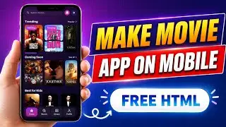 Make a Professional Movie Trailer App on Mobile Phone Using AI 