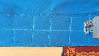 मोहरी डिजाइन 2026/How to Make a Salwar Mohri Design/Poncha Design cutting and stitching 