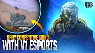 PUBG LIVE 🔴 Episode 116: V1 Esports | Competitive Scrims by DCE 🔥