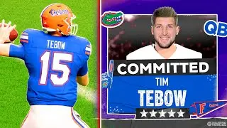 I put Tim Tebow on the Florida Gators in College Football 25!