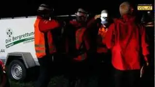 Suchaktion nach Verkehrsunfall