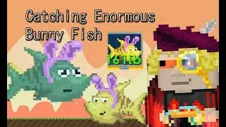 Growtopia - Catching Enormous Bunny Fish!