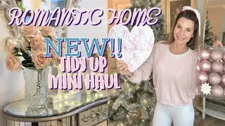 💗NEW!! Holiday TAKE DOWN TIDY UP MOTIVATION + MINI VALENTINE's CRAFTY HAUL💗Olivia's Romantic Home