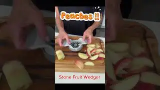 Stone Fruit Wedger   #Pamperedchef #summer fruit #peaches #plums #nectarines