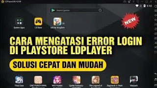 How to fix Google login problem on LD PLAYER