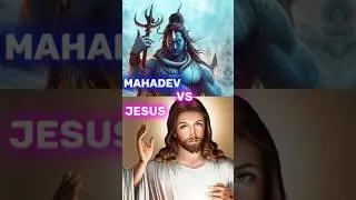 🕉️Mahadev VS ✝️Jesus Christ 🤔(Who win)...❓ #mahadev #Jesus @itzrkcreation1