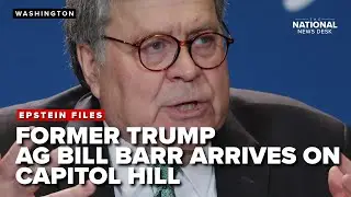 Former Trump AG appears for deposition in Epstein probe, first of 10 high-profile figures