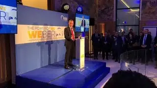 weber inicia su carrera a la presidencia de la Comisi&oacute;n Europea