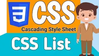 CSS List || Complete CSS Course in Hindi || How to Style a list by Codology World || List Property