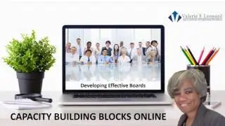 Capacity Building Blocks Online