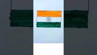 How to draw Indian Flag|#indian #flag#drawing#indianflag #independenceday