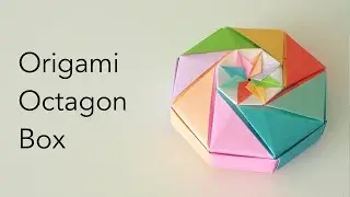 Origami Octagon Box Tutorial