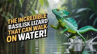 The Incredible Basilisk Lizard That Can Walk on Water!