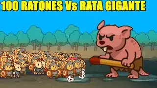 100 RATONES Vs 1 SUPER RATA