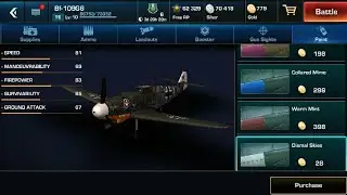 （WAR WINGS）T6 German BF-109G6 GAMEPLAY - energy fighter
