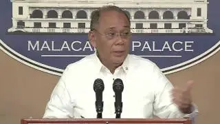Press Conference of Presidential Spokesperson Sec. Ernesto Abella 7/12/2016