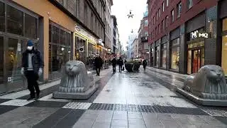 Sweden , Stockholm, Drottninggatan , Walk  1