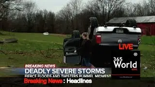 Deadly Tornado Thousands of  Houses Destroyed