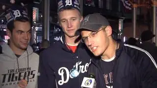 TIGERS ALCS GAME CELEBRATION NICK PERREAULT WLNS